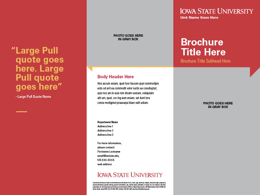 iowa state university presentation template